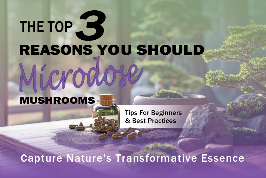 Top 3 reasons you should be microdosing