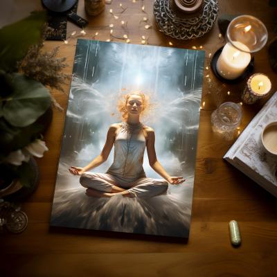 Awakening Mind - Printable image 5"X8" 300dpi digital download