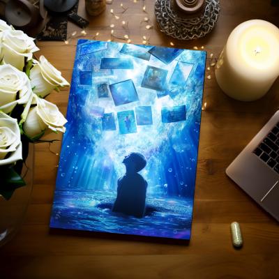 Deep Self - Printable image 5"X8" 300dpi digital download