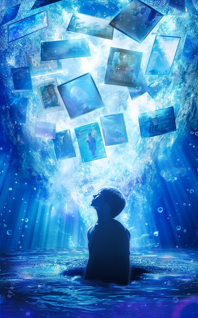 Deep Self - Printable image 5"X8" 300dpi digital download